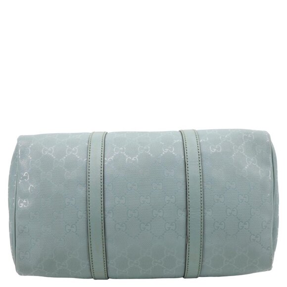 Gucci Joy Medium GG Imprime Boston Bag Light Blue 193603 - Picture 9 of 13